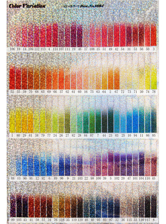 MB2-161_1394 ノーマルグラデーション 箔ラメ素材サンプル帳
