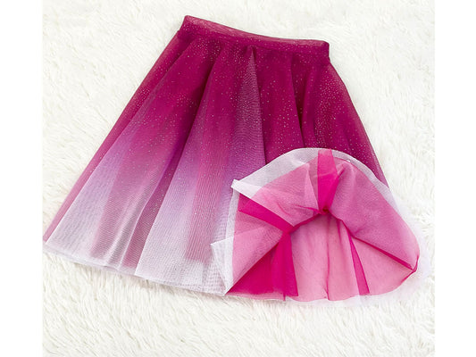 MB2-30000S キット円形2段スカート 白カラーグラデーション(縫製有)