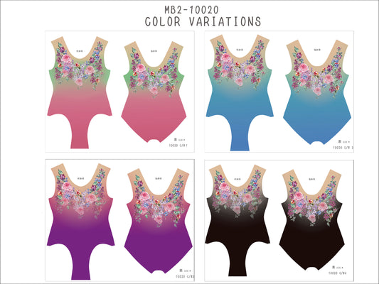 MB2-161_10020 レオタードキット サンプル帳