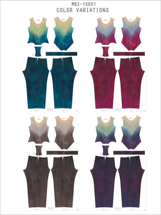 MB2-161_15001 レオタード&パンツキット(メンズ用)サンプル帳