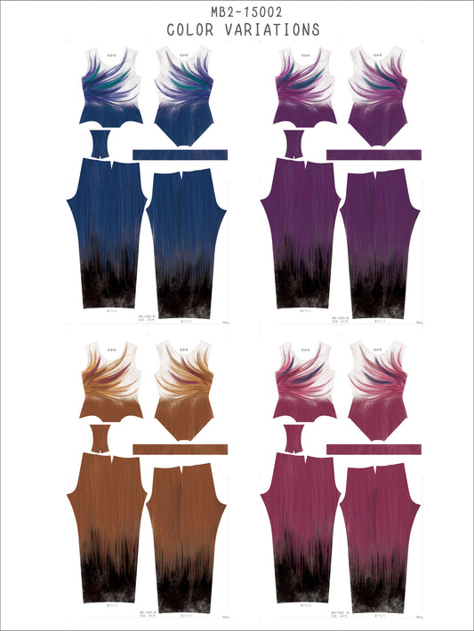 MB2-161_15002 レオタード&パンツキット(メンズ用)サンプル帳