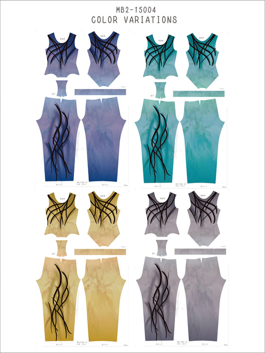 MB2-161_15004 レオタード&パンツキット(メンズ用)サンプル帳
