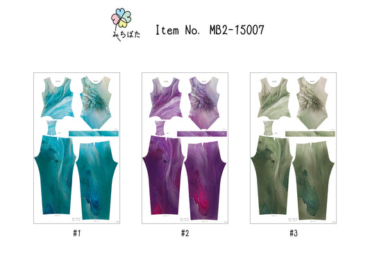 MB2-15007-2 レオタード&パンツキット【メンズ用】 S~3Lサイズ