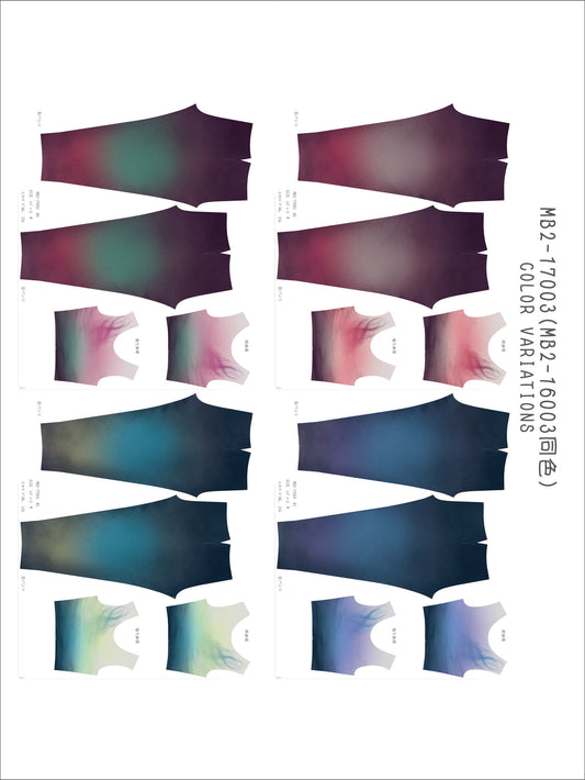 MB2-161_16003&17003 レオタード&パンツキットサンプル帳