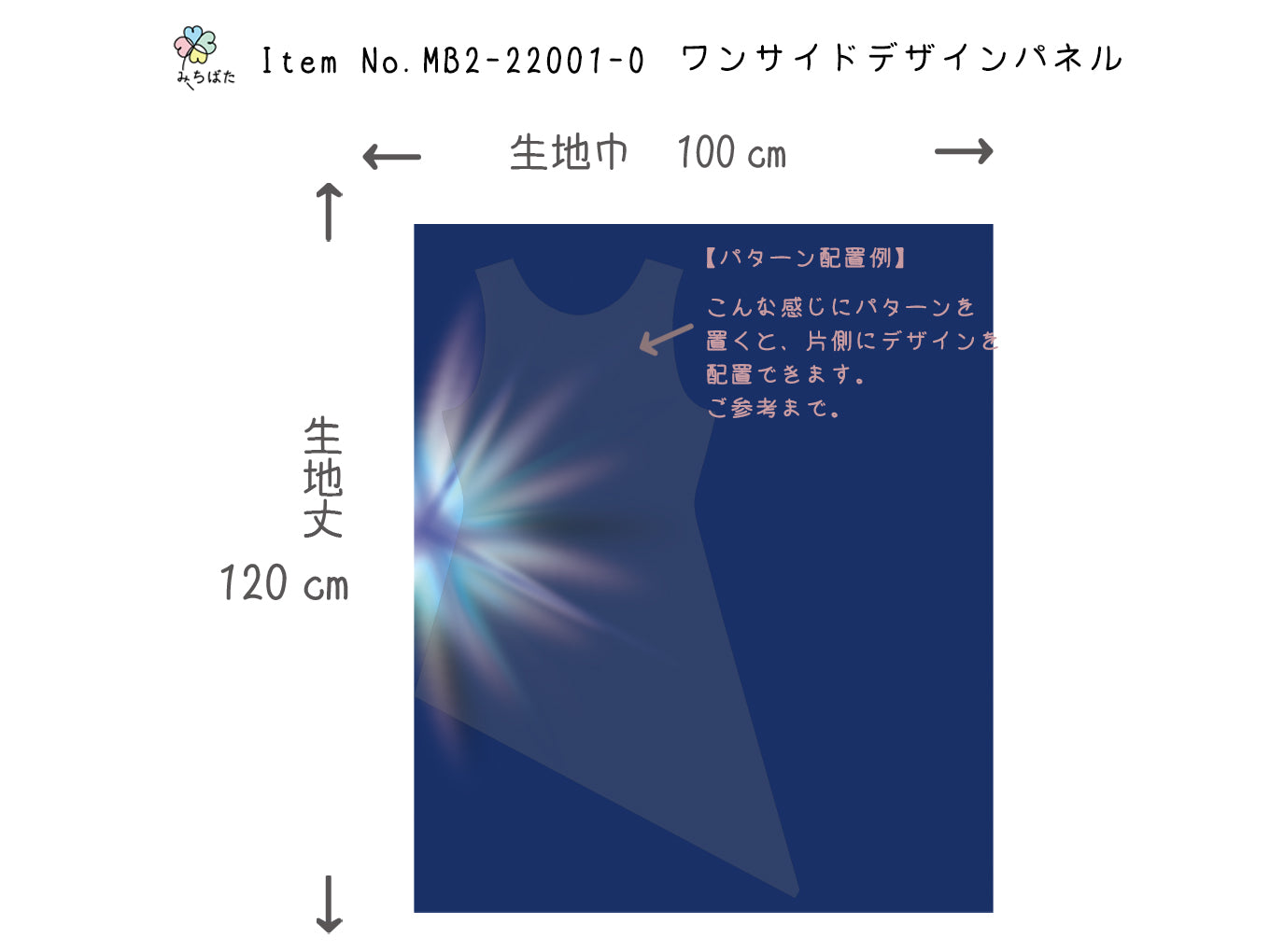 MB2-22001-O　ﾜﾝｻｲﾄﾞﾃﾞｻﾞｲﾝﾊﾟﾈﾙ　ﾊﾟﾜｰﾈｯﾄ