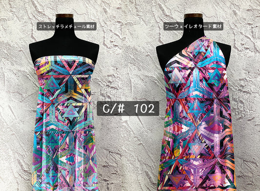 MB2D-Z00062 幾何学柄プリント