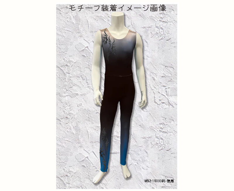 MB2-28005　ﾃﾞｻﾞｲﾝｶｯﾄｽﾄﾚｯﾁﾗﾒｼｰﾄ (ｱｲﾛﾝ付着)