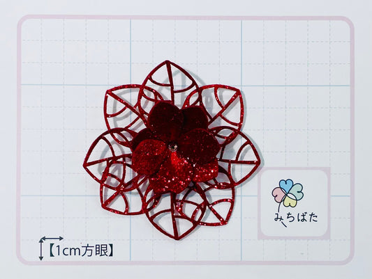 MB2-26180 カットフラワーモチーフ