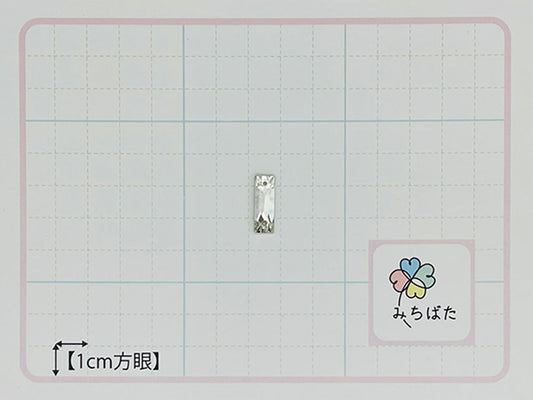 MB2-25046 P3225 ダイヤ石 18×6mm_クリスタル