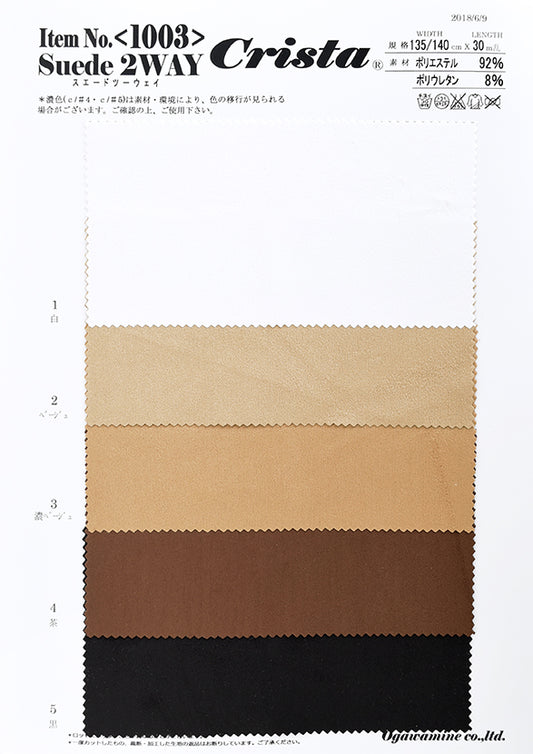 MB2-161_1003 スエード2WAY サンプル帳